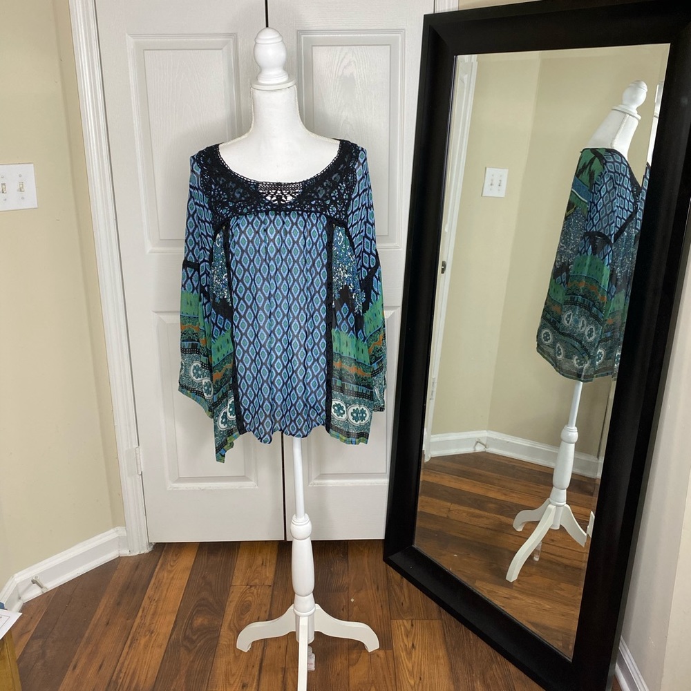 Paisley Patterned Blouse
